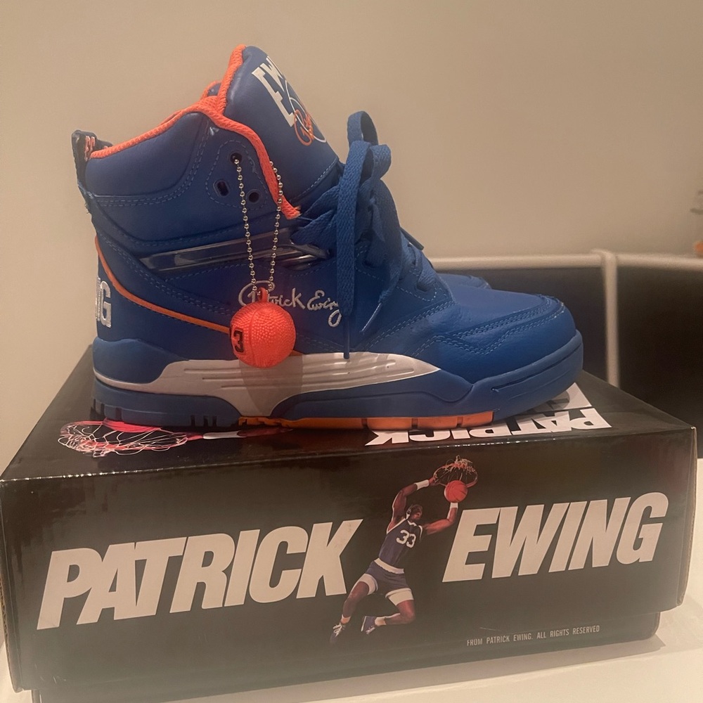 ❌SOLD❌Ewing Athletics 33 hi Royal blue (New York Knicks colorway) size 6